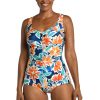 81lkJgM0sBL.jpg Women's One Piece Bathing Suit Shirred Girl Leg Swimsuit