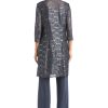 Women's Scallop Lace Duster Pant Set