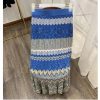 81ukmsHzLCL.jpg Women's Striped Knit Set - V-Neck Short Sleeve Top & Midi Skirt