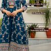 91LOM-KJh9L.jpg Women's Georgette Embroidery Crop Top with Flared Palazzo and Shrug Set