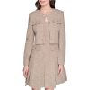 91Vj3w0mVYL.jpg Women's Crop Stretch Texture Long Sleeve Jacket